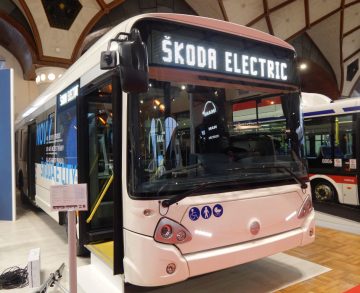 Új elektromos autóbuszt mutatott be a Škoda Electric