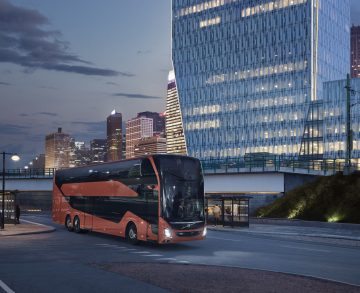 Volvo 9700 DD: új emeletes busz Európának
