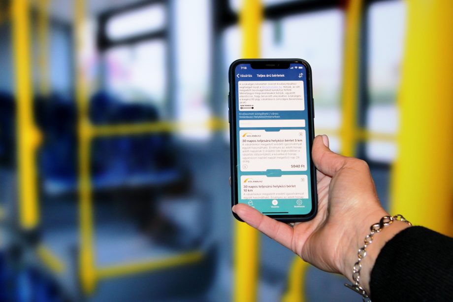 Volanbusz berletvasarlas Mobiljegy 1