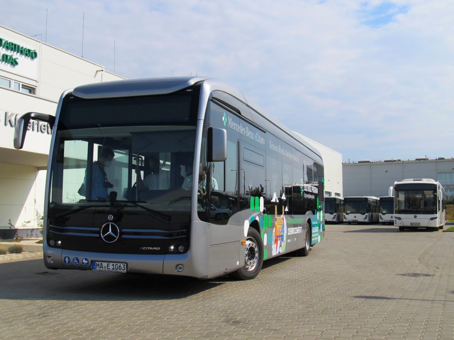 A zöld út elején - Mercedes-Benz eCitaro menetpróba 1 IMG 4281b