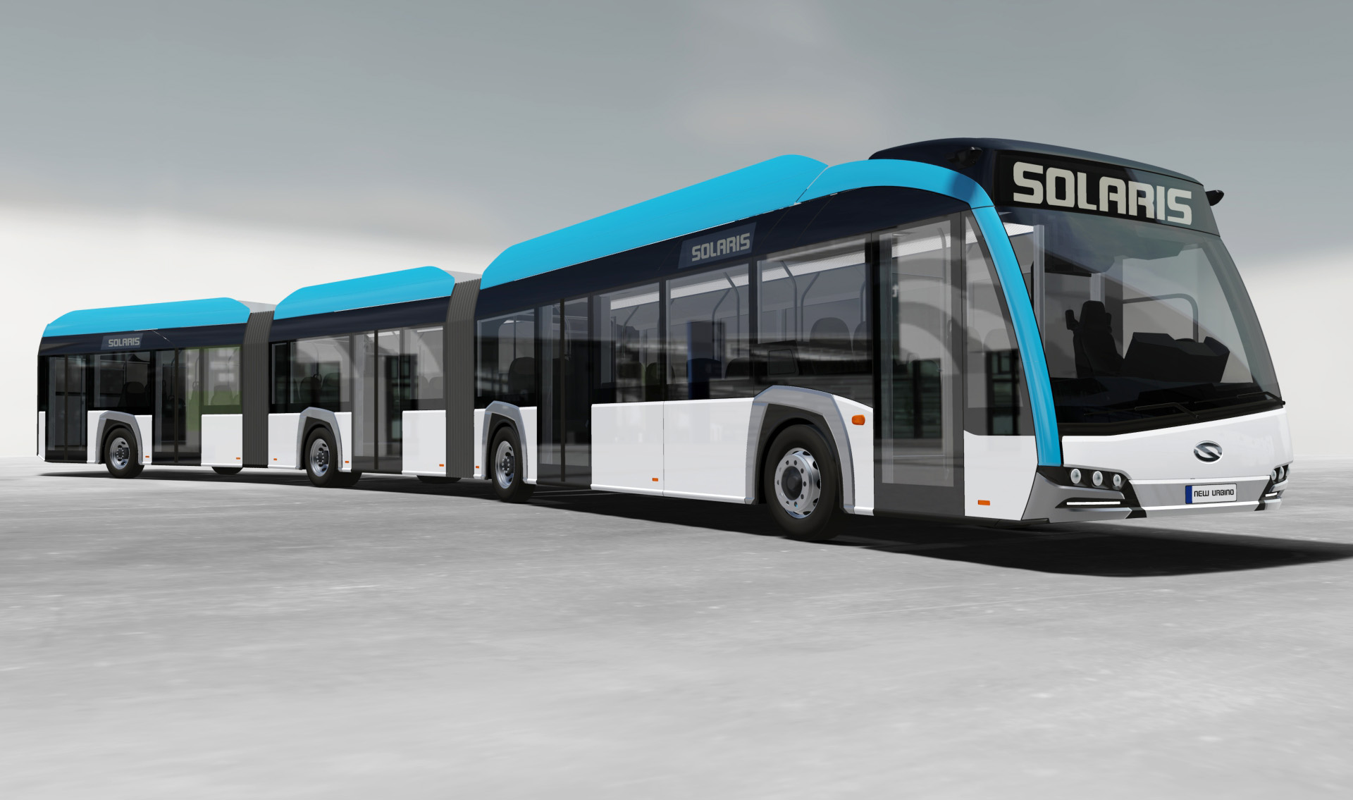 Duplacsuklós villanybuszokat szállít Dániába a Solaris