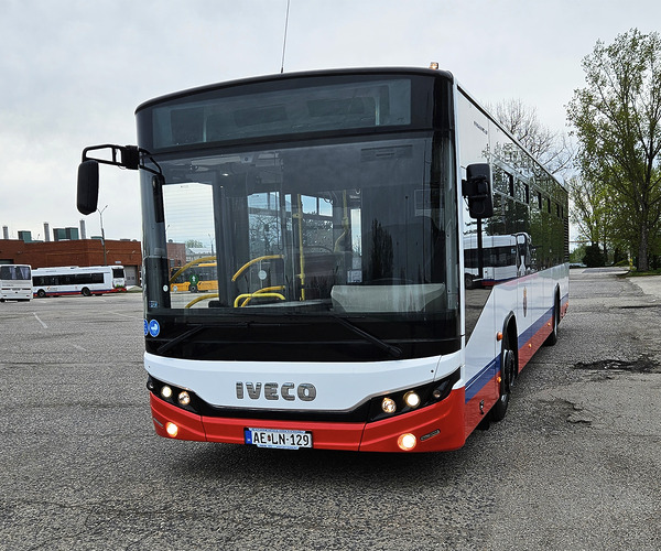 Az INTER TAN-KER Zrt. állítja forgalomba Magyarország első Iveco Streetway autóbuszait
